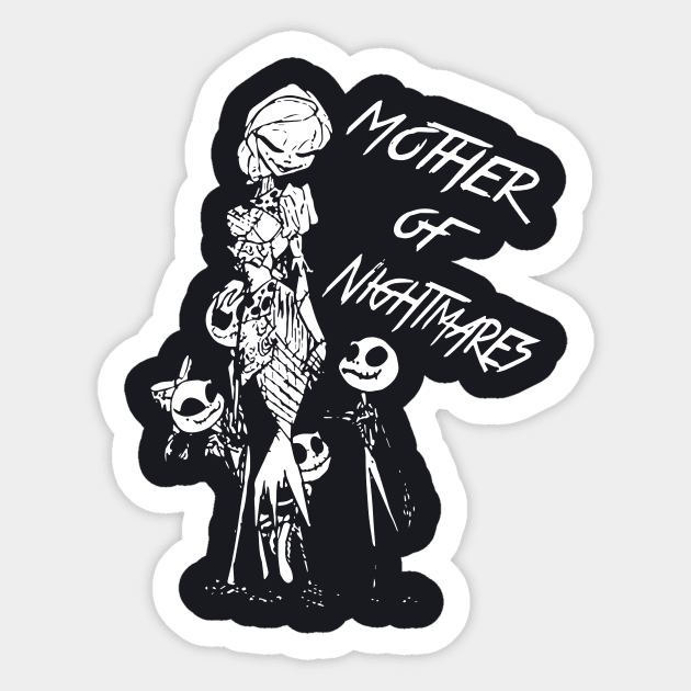 Mother Of Nightmares Scare Mother And Son Mother Sticker by hathanh2